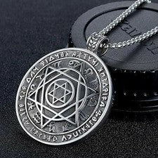 Inspirador Éxito Colgante Collar Riqueza Símbolo Encanto Joyería Unisex