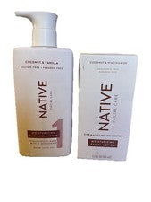 Loción facial hidratante e hidratante NATIVE para el cuidado facial coco y vitamina B3