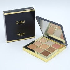 Paleta de ojos color real O HUI 5,4 g #01 beige momento #02 sombra rosa estado de ánimo K-Beauty