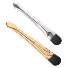 2 Piezas Herramientas Faciales para el Cuidado de la Piel Máscara de Arcilla Cepillo Accesorios de Belleza