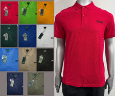 Camisa polo para hombre manga corta suave lisa piqué verano Top camiseta regular CT33-15