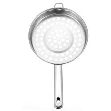 Colador de desagüe de cocina gadgets con mango utensilios de cocina de acero inoxidable
