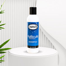 Solución de foliculitis Ovante champú tratamiento picazón cabeza cuero cabelludo foliculitis 6 oz