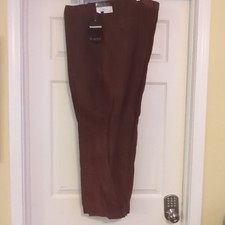 Pantalones de pana de algodón marrón Blacker by Stanley Blacker para hombre calce clásico 46S