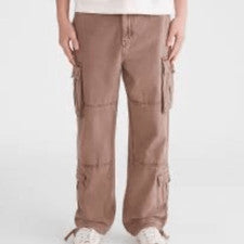 NUEVO Pantalones cargo holgados Aeropostale para hombre talla L estilo Spice Y2K