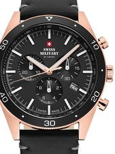 Swiss Military SM34079.07 Cronografo 43mm Reloj Hombre 10ATM