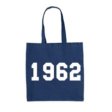 1962 Estilo Universitario - Lienzo Bolsa - 61st Regalo Cumpleaños 61 Ideas