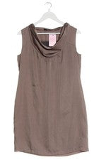 s.Oliver Vestido de Cóctel Mujer Marrón Talla 36 Casual Minimalista