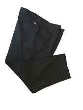 Pantalones Dickies 46 x 30 para Hombres 874 Calce Original Recto 4 Bolsillos Negros Nuevos