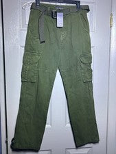 Pantalones cargo The Image para hombre W28/29 verde ropa de trabajo táctica ropa de calle mew con etiquetas
