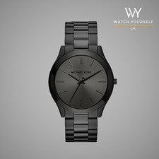 MK8507 Michael Kors Hombre Lujo Cuarzo Negro Acero Inoxidable Reloj Negocios Reino Unido