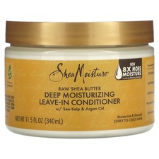 Manteca de Karité Cruda, Acondicionador Sin Enjuague Hidratante Profundo, Cabello Rizado a Enroscado,