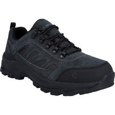 Zapatos de senderismo Hi-Tec Bandera Expedition bajos de cuero para hombre carbón/negro