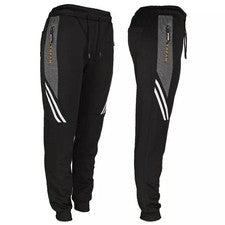 PANTALONES DEPORTIVOS DE CHÁNDAL DE MODA PARA HOMBRE G-MAN CON CORDÓN - TALLA: HOMBRES XL - NEGROS