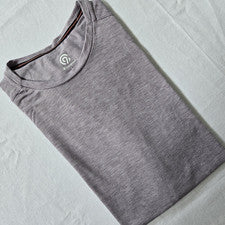 Camiseta elástica de manga corta a rayas Champion lavanda para hombre talla grande - nueva con etiquetas