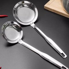 Skimmer Löffel für Restaurants Zuhause Küchen und Picknicks 304 SS feinmaschi