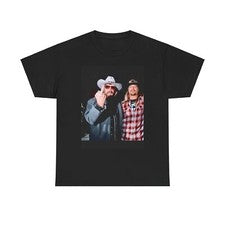 Camiseta Hank Williams Jr Niño Rock Country De Colección Unisex Algodón Pesado AMERICANO