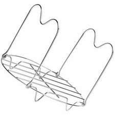 Estante de vapor de acero inoxidable práctico utensilios de cocina vaporera de alimentos