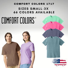 Camiseta 100% Algodón Colores Cómodos Estilo 1717 Camisa Cuello Redondo Más Colores