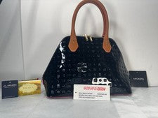 ARCADIA ITALY - NUEVO CON ETIQUETAS $425.00 VENTA $225.00 CHAROL ITALIANO REAL