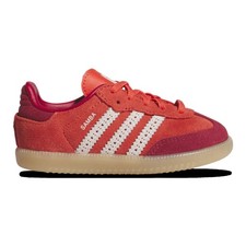 Adidas Originales Samba OG Zapatillas de Cuero para Niños - Rojo/Blanco/Rojo Victoria del Equipo