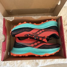 Zapatillas deportivas para correr Saucony Endorphin Trail S20647-20 para hombre talla 12,5 M EE. UU. Nuevas