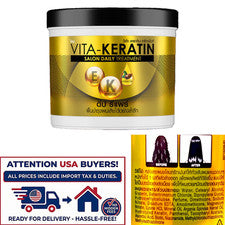 Tratamiento diario Vita Keratin Salon 250 ml reparación profunda tratamiento para el cuidado del cabello