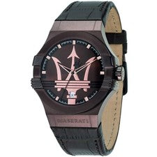 Maserati Hombre R8851108011 Cuarzo Acero Inoxidable Reloj Correa Cuero Marrón...