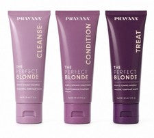 NUEVO Pravana The Perfect Rubio Púrpura Champú Tonificante Estado Mascarilla Viaje