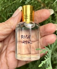 25 ml Natural ROSA Gulab Fragancia ATTAR/ITTAR Perfume Aceite hindú puja, itra