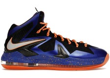 Nike Air Max Lebron 10 X P.S. Elite Talla 9 Super Hero Azul King James 579827-400