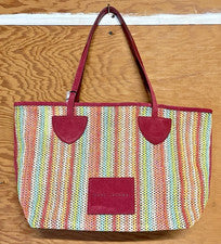 Nuevo Bolso Grande con Etiquetas Marc Jacobs Nylon Malla Ruibarbo Multicolor Gamuza Nordstrom