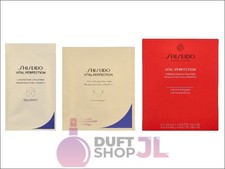 Juego de 12 mascarillas faciales Shiseido Vital Perfection LiftDefine Radiance