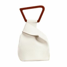 Bolsos de mano de lujo Bolsos de cuero de alta calidad Bolso de cubo liso Moda Hombro