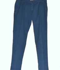 Pantalón Yan Simmon Azul Denim Para Hombre Informal Italia Talla US 42 EU 56
