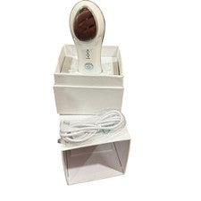 Lumina NRG Infusor Ultrasónico Rostro Herramienta para el Cuidado de la Piel Caliente Fresco Sónico Blanco Plata