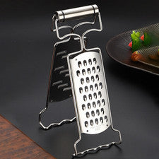Rallador 24 x 9 cm con bandeja clip de elevación 304 grados para uso doméstico