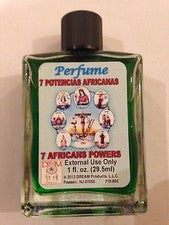 PERFUME ESPIRITUAL MÍSTICO 1 FL OZ PARA LAS 7 POTENCIAS AFRICANAS (SIETE POTENCIAS)