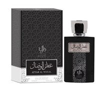 Attar Al Wesal por Al Wataniah ámbar picante fragancia árabe EDP unisex 100 ml