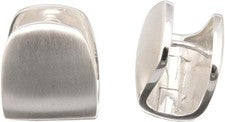Pendientes criollos plegables plata 925 criollos mate grande plata de ley