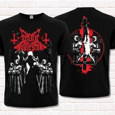 Camiseta Dark Funeral. Metal negro. Metalheads estilo.