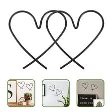 Arte de hierro para decoración de pared de metal con corazón de 3 piezas para decoración de sala de estar y hogar