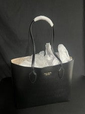 Bolso de Mano Kate Spade New York Negro para Mujer Cuero Saffiano Herrajes Dorados