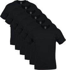 Camiseta Gildan Hombre Crew 5 PK y 6 PK Estilo G1100 (Ligeramente Imperfecta)