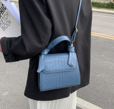 Mujer Bolsos Moda Bolso Un Hombro Azul Negro