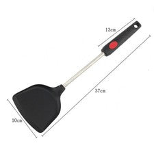 Espátula de acero inoxidable y silicona fácil de limpiar y usar para cocinar