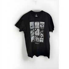 NUEVO CON ETIQUETAS Estilo Retro Walt Disney World WDW Imágenes Blanco y Negro Para Hombre Camiseta M