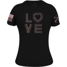 Camiseta para mujer estilo Grunt Love Ammo - negra