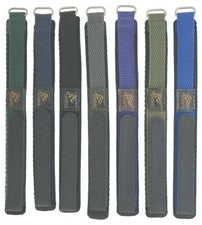 Correas de reloj envolventes de tela de lona de color gancho y bucle deportivo de nailon de 14 mm