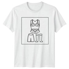 Moda Conjunto Mujer Camiseta Damas Camiseta Gráfico Unisex Top -a